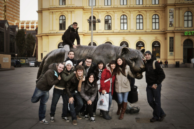 Erasmus students in Oslo